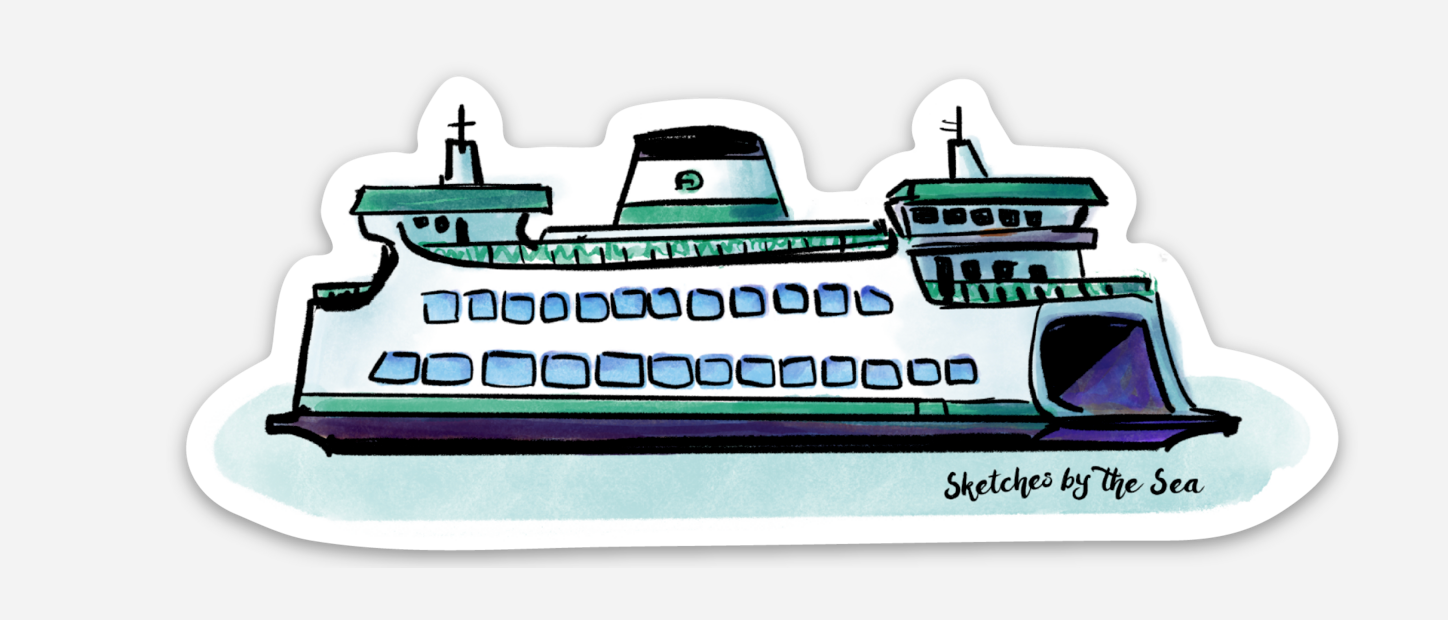 Ferry Sticker ST831