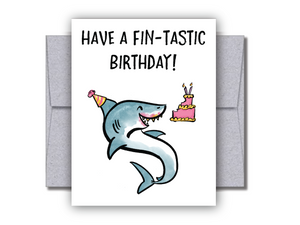 Have a Fin-tastic Birthday Card C114
