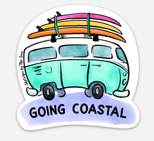 Going Coastal Sticker