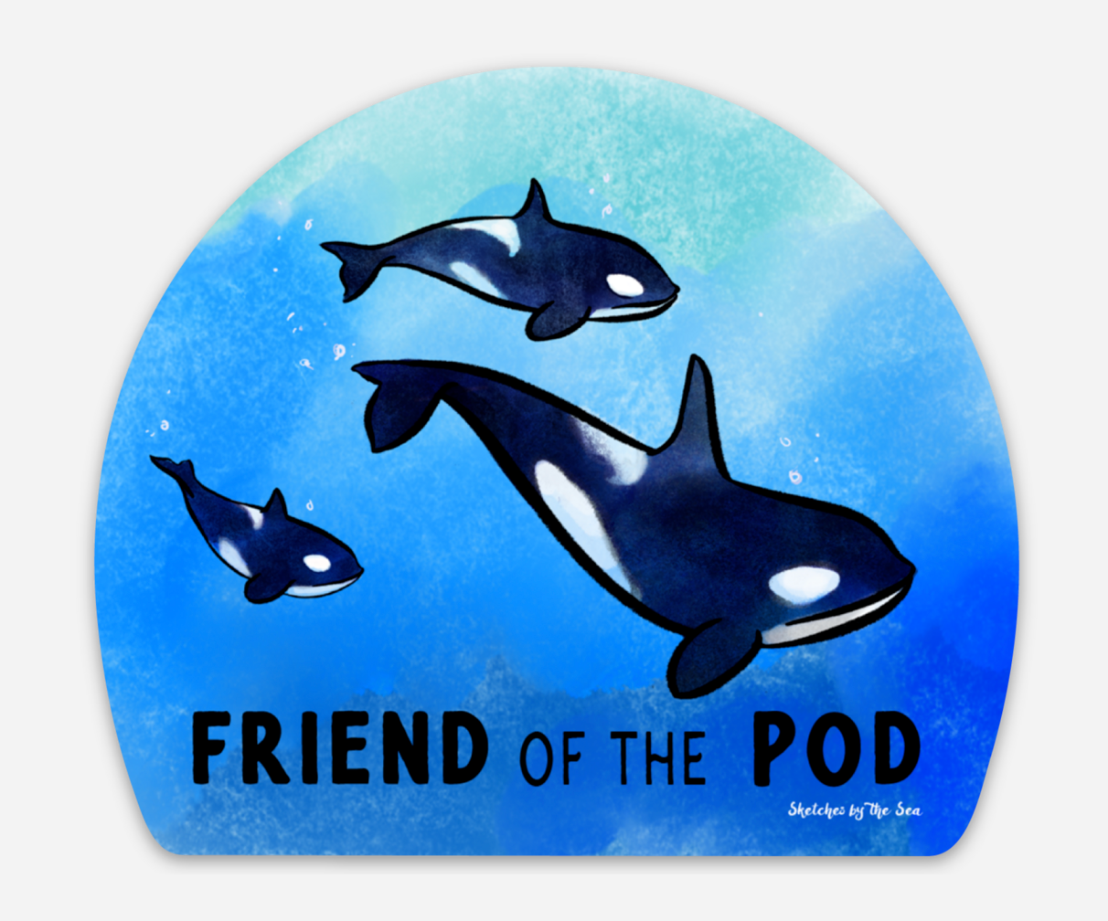 Friend of the Pod Sticker