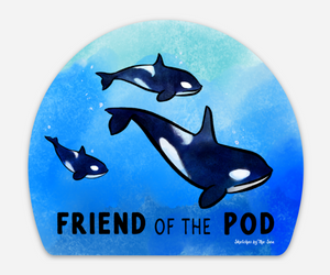 Friend of the Pod Sticker