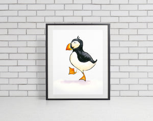 Puffin Art Print