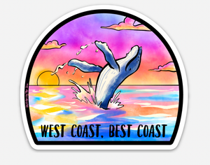 West Coast, Best Coast Sticker ST827