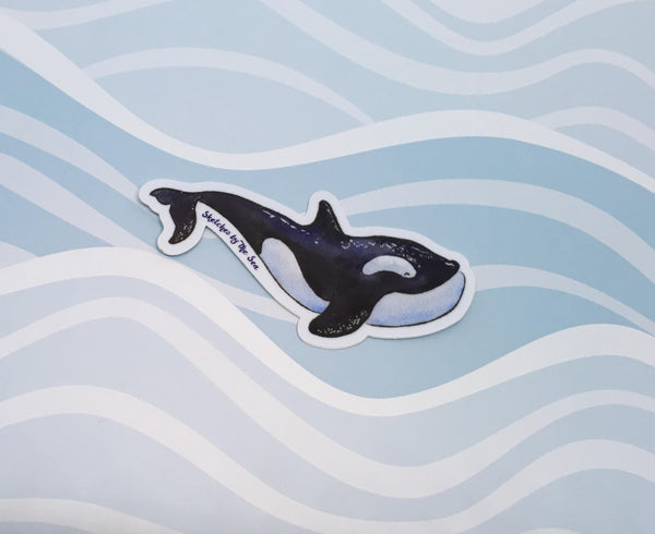 Orca Whale Sticker ST812